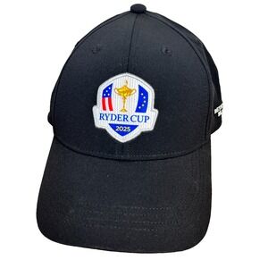 NEW Walter Hagen 2025 Ryder‎ Cup Bethpage Black Hat Cap Performance Strapback OS